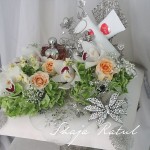 white green